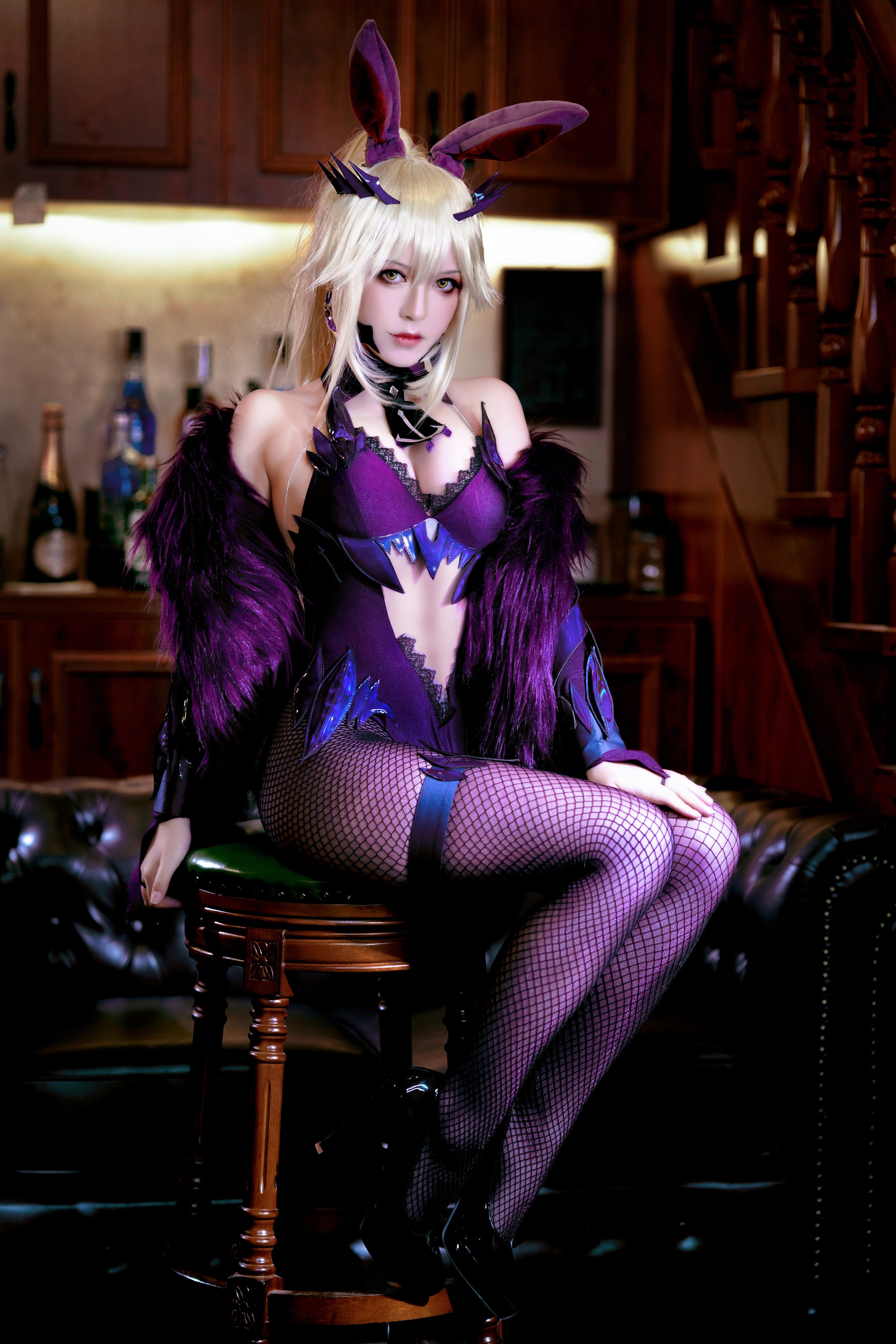 图片[1]-半半子 – NO.022 LancerAlter Bunny [40P]-XikXak